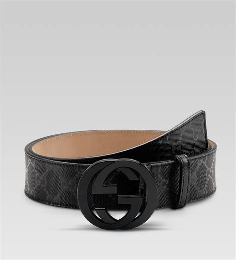 black Gucci belt cheap